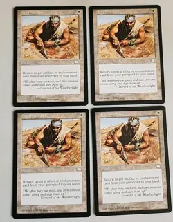 4X Argivian Find Weatherlight Regular NM Near Mint - Image 1