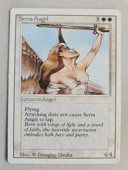 Serra Angel Revised Edition Regular NM Near Mint MTG - Image 1
