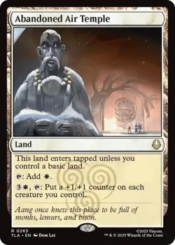 Abandoned Air Temple UB: Avatar The Last Airbender MTG Magic The Gathering - Image 1