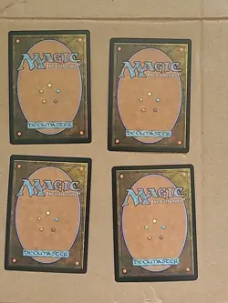 Magic MTG Khans of Tarkir PLAYSET Flooded Strand X4 NEAR MINT (NM) - Image 2