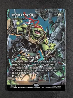 2026 Magic The Gathering - RONIN'S ARSENAL Reg. Teenage Mutant Ninja Turtle #015 - Image 1
