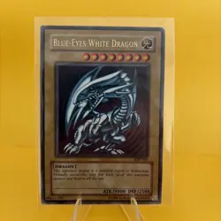 YUGIOH Ultra Rare Blue-Eyes White Dragon SDK-001 - Image 1