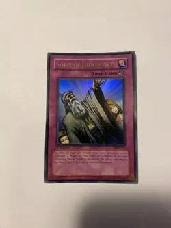 Yu-Gi-Oh! Solemn Judgment 1st Edition Ultra Rare MRD-127 - Asian English - Rare - Image 1