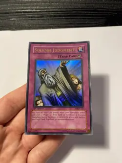 Yu-Gi-Oh! Solemn Judgment 1st Edition Ultra Rare MRD-127 - Asian English - Rare - Image 2
