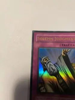 Yu-Gi-Oh! Solemn Judgment 1st Edition Ultra Rare MRD-127 - Asian English - Rare - Image 3