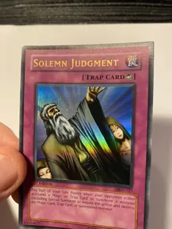 Yu-Gi-Oh! Solemn Judgment 1st Edition Ultra Rare MRD-127 - Asian English - Rare - Image 5