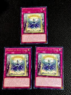 Maiden Of Blue Tears (X3) MZTM-EN031 Yugioh 1st Edition (New) Rare - Image 1