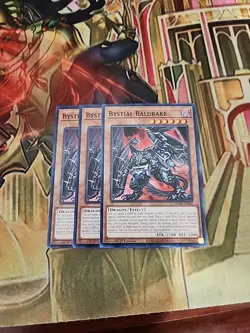 3X Bystial Baldrake PHHY-EN004 Common 1st Edition NM Yugioh - Image 1