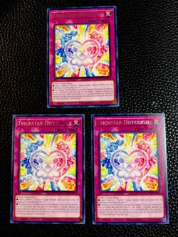 Trickstar Diffusion (X3) MZTM-EN030 Yugioh 1st Edition (New) Rare - Image 1