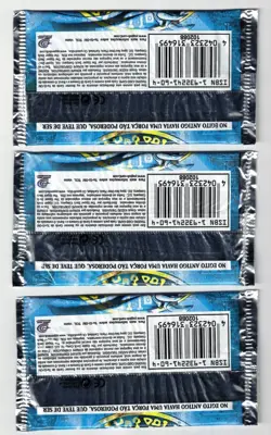 YUGIOH LEGEND OF BLUE EYES WHITE DRAGON 3X 1ST EDITION BOOSTER PACKS PORTUGUESE - Image 2