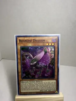Yu-Gi-Oh! Roxrose Dragon LIOV-EN009 1st Edition Effect Tuner ATK/1600 DEF/1200 … - Image 1