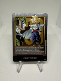2025 DBS Fusion World Manga Booster 02 Energy Marker E-81 Gohan, Cell LP - Image 1