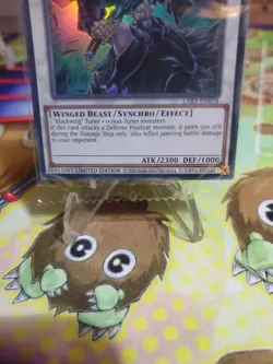 Blackwing Armed Wing LART-EN078 Limited Ed Ultra Rare Near Mint Condition Yugioh - Image 4