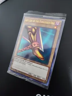 Yu-Gi-Oh Left Leg of the Forbidden One LART-EN003 Sealed - Image 2