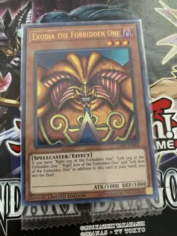 Yugioh SEALED Exodia the Forbidden One LART-EN004 Ultra Rare Limited Edition!! - Image 1