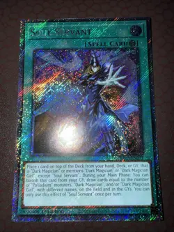 Yu-Gi-Oh! Soul Servant -RA03-EN271- Platinum Secret Rare - 1st Edition NM! - Image 1