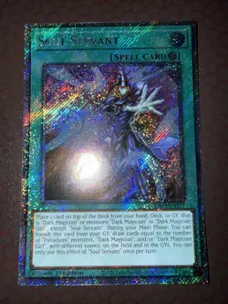 Yu-Gi-Oh! Soul Servant -RA03-EN271- Platinum Secret Rare - 1st Edition NM! - Image 2