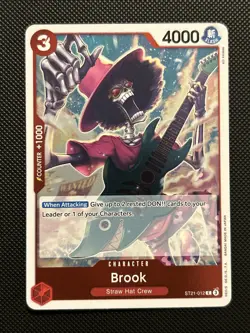 Brook ST21-012 Starter Deck EX: Gear 5 Foil One Piece TCG NM - Image 1