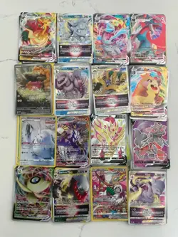 Bulk Pokemon Cards Lot 1000 Near Mint | 100 HOLO/Rev Holo NO Energy | 1V/EX Card - Image 1