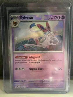 Sylveon 040/131 Prismatic Evolutions Masterball Reverse Holo - Pokemon TCG Card - Image 1
