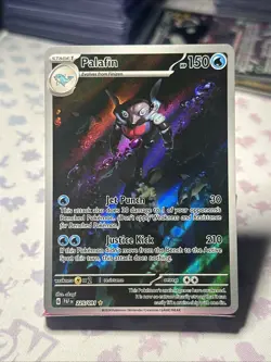 Paladin 225/091 - Paldean Fates Illustration Rare Holo Pokemon Card TCG NM - Image 1