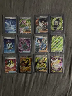 Mint Pokemon Ascended Heroes TCG 12 Card Lot of Full Art Holo’s ultra rare - Image 1