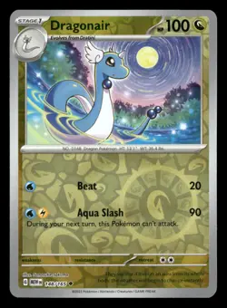 Dragonair - 148/165 - Reverse Holo - 151 - Pokemon Card - NM/M - Image 1