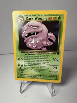 Pokemon Card - Dark Weezing 31/82 Team Rocket Rare NM NEAR MINT - Image 1