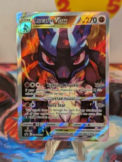 Lucario VSTAR SWSH291 SWSH: Sword & Shield Promo Cards Holo - Image 1