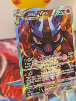 Lucario VSTAR SWSH291 SWSH: Sword & Shield Promo Cards Holo - Image 2