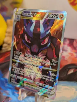 Lucario VSTAR SWSH291 SWSH: Sword & Shield Promo Cards Holo - Image 3
