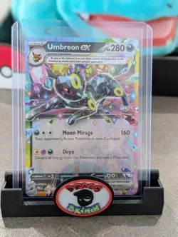 Pokemon Card 2025 UMBREON EX Ultra Rare 060/131 Prismatic Evolutions NM - Image 1