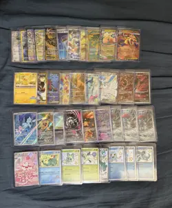 Lot of 37 Pokemon Cards NM (IR, Promos & More) With *TCG Player List 2nd Photo* - Image 1