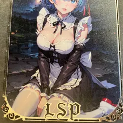 Goddess Story Gold METAL Card - Random Serial Number #/200! Rem Maid ***READ*** - Image 3