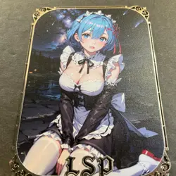 Goddess Story Gold METAL Card - Random Serial Number #/200! Rem Maid ***READ*** - Image 4
