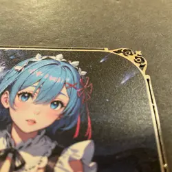 Goddess Story Gold METAL Card - Random Serial Number #/200! Rem Maid ***READ*** - Image 5