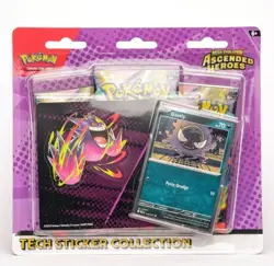 Pokemon Ascended Heroes Tech Sticker Collection Gastly - New, Sealed Cards Packs - Image 1