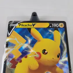 Pikachu V Promo SWSH: Sword & Shield Promo Cards SWSH061 NM - Image 4