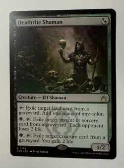MTG Magic the Gathering Deathrite Shaman (213/286) Return to Ravnica NM - Image 1