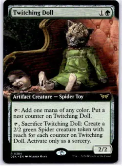 Twitching Doll (Extended Art) Duskmourn: House of Horror Regular - Image 1