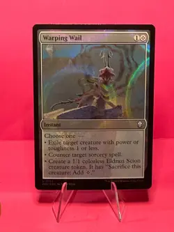 MTG - Warping Wail (Ripple Foil) - Commander: Modern Horizons 3 NM/M Condition - Image 1