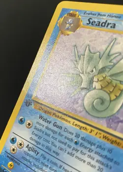 Seadra 42/62 Fossil Regular 1st Edition (See Photos) Pokemon Card - Image 3