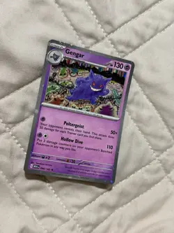 Gengar 094/165 Pokemon 151 Rare Cosmos Holo Sam’s Club Promo - Image 3