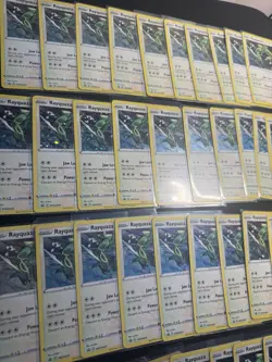 (40) LOT 2024 Pokemon Sword & Shield Rayquaza Black Star Promo #SWSH029 NM-M - Image 2