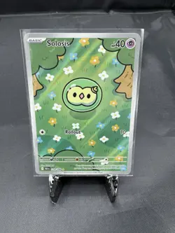 Pokemon Solosis 118/086 Sv: Black Bolt Ilustration Rare NM Pack Fresh - Image 1