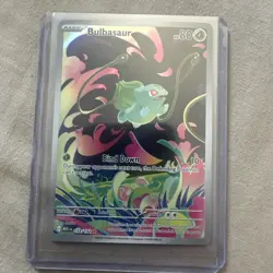 2025 Pokemon Mega Evolution Bulbasaur Promos #133/132 Near Mint - Image 3
