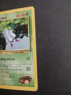 Pokemon TCG Brock's Zubat 74/132 + Brock's Golbat 39/132 1st Edition Gym Heroes - Image 4