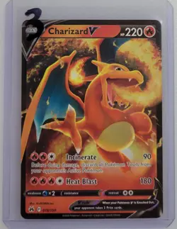 Charizard V 018/159 Pokemon Crown Zenith Holo NM (3 of 5) - Image 3