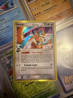 2006 Deoxys Stamped Holo Rare EX-Holon Phantoms Delta Species Colorless 5/110 NM - Image 1