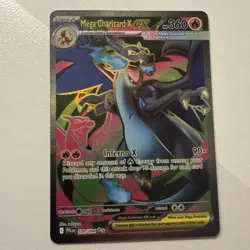 Pokemon TCG Phantasmal Flames: Mega Charizard X ex 109/094 Near Mint NM #109 - Image 1